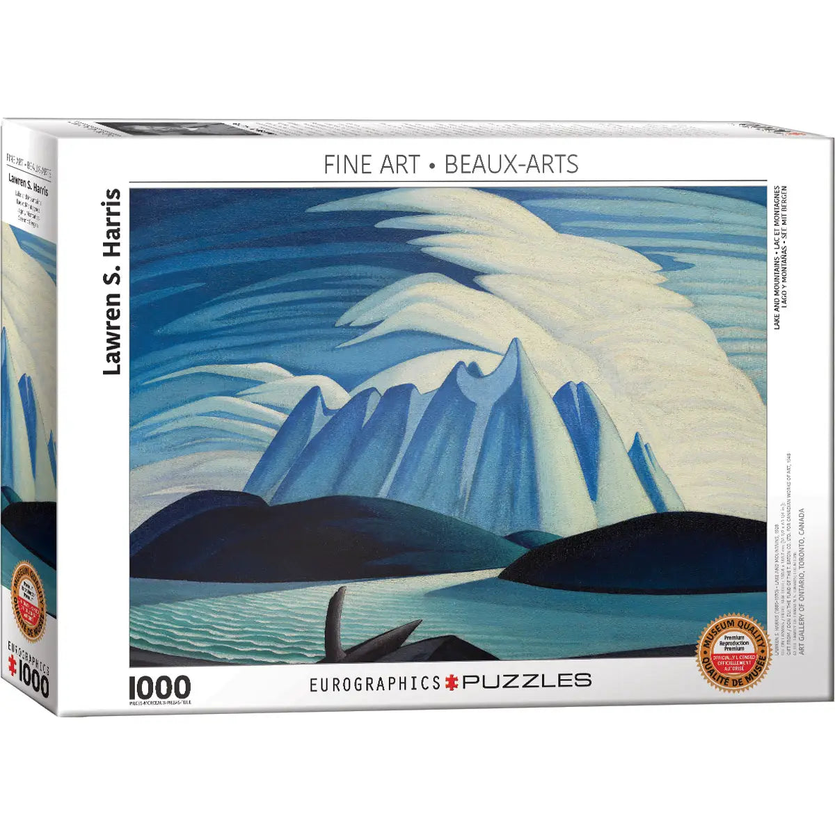 Lake and Mountains 1000 Piece Puzzle