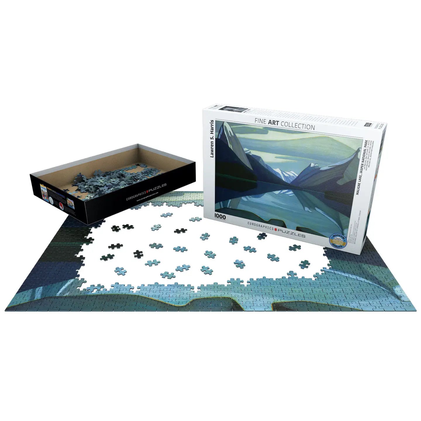 Maligne Lake Jasper National Park 1000 Piece Puzzle