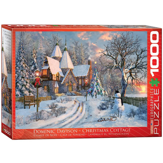 Christmas Cottage 1000 Piece Puzzle