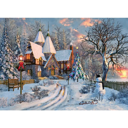 Christmas Cottage 1000 Piece Puzzle