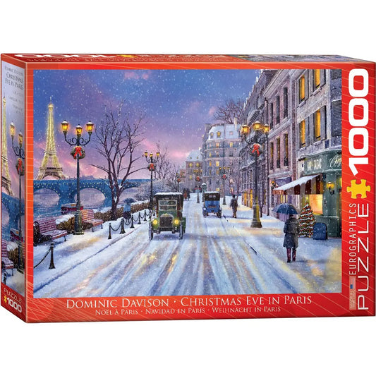 Christmas Eve in Paris 1000 Piece Puzzle