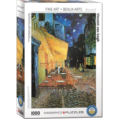 Café Terrace At Night 1000 Piece Puzzle