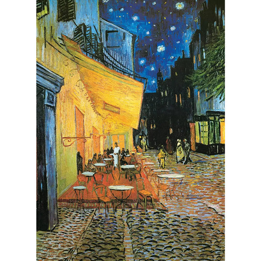 Café Terrace At Night 1000 Piece Puzzle