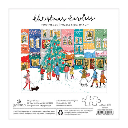 Christmas Carolers 1000 Piece Jigsaw Puzzle