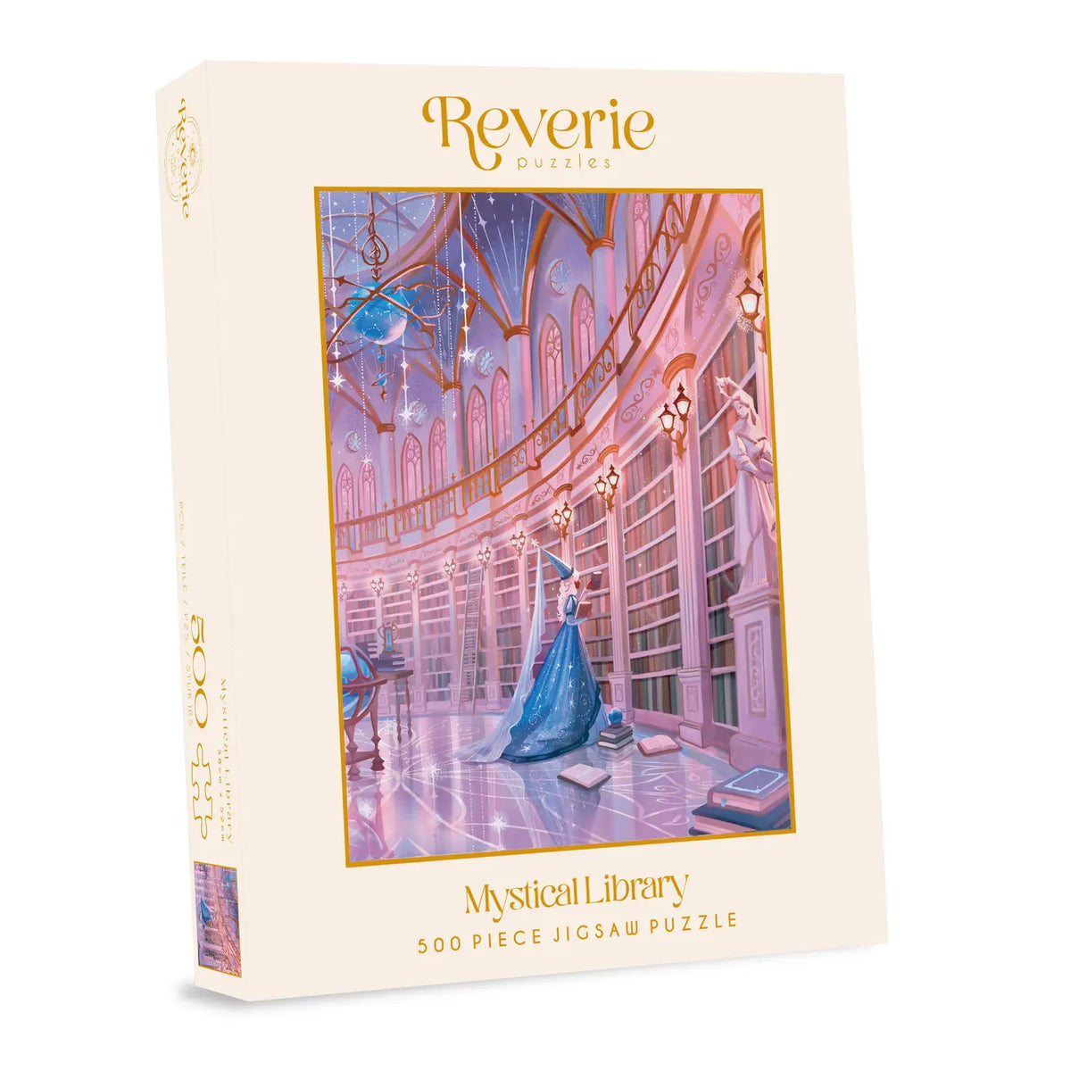 Mystical Library 500 Piece Jigsaw Puzzle Reverie Puzzles