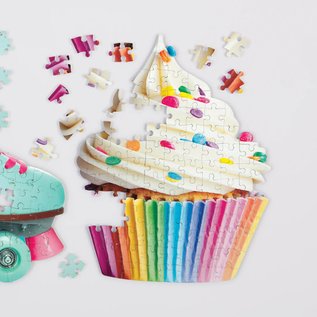 You're Sweet Cupcake 100 Piece Mini Shaped Jigsaw Puzzle