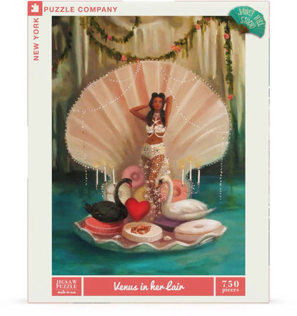 Venus in her Lair 750 Piece Jigsaw Puzzle