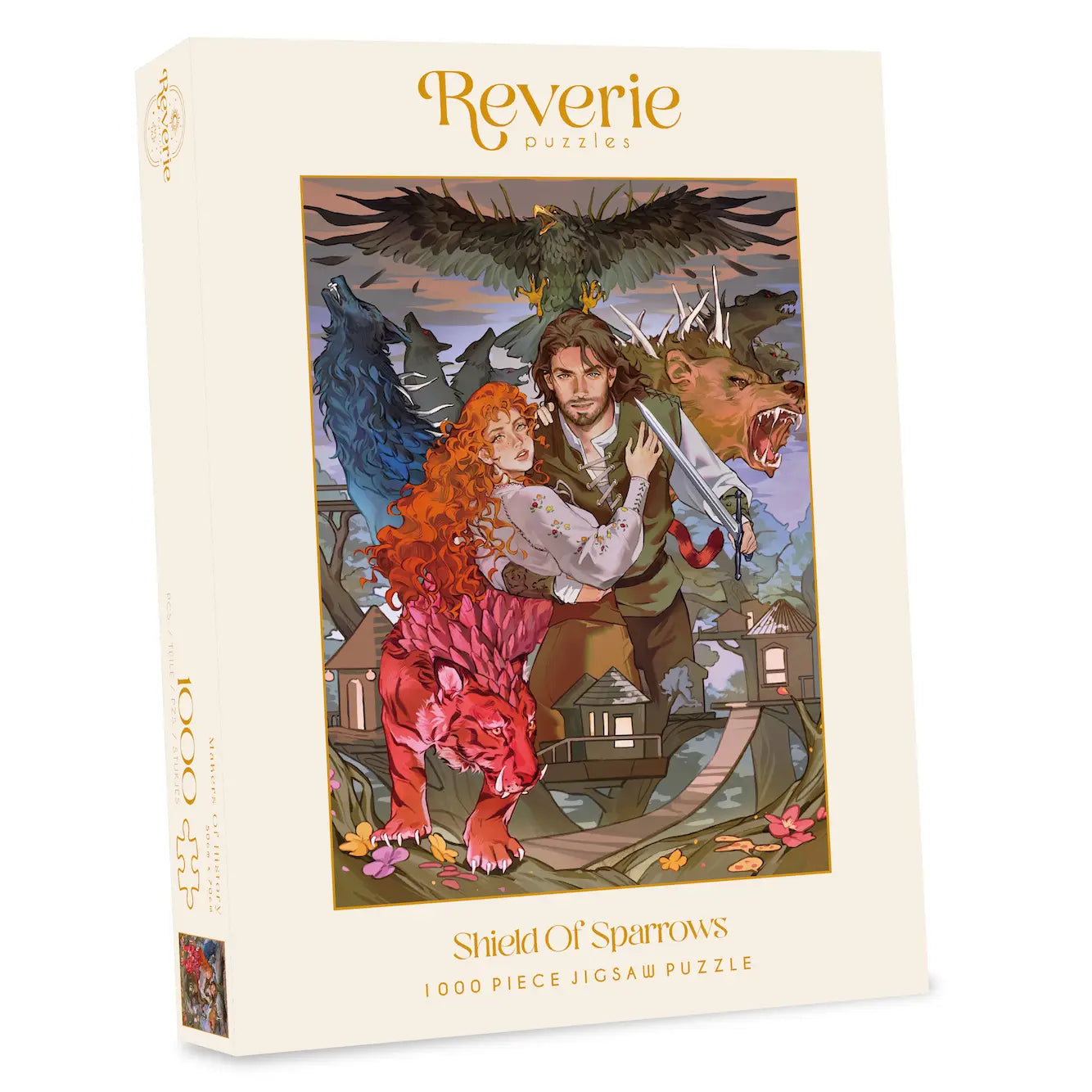 Shield of Sparrows 1000 Piece Jigsaw Puzzle - Officially Licensed｜Shield of Sparrows