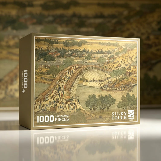 Along the River During Qingming 1000 Piece Jigsaw Puzzle Toppie