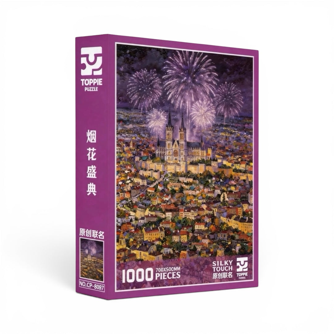 Fireworks Festival 1000 Piece Jigsaw Puzzle Toppie