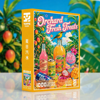 Summer Soda 1000 Piece Jigsaw Puzzle Toppie