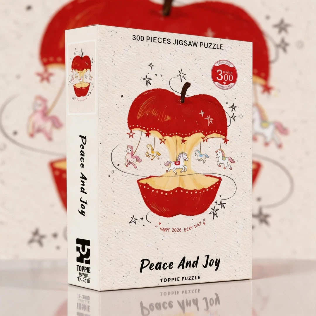 Peace And Joy 300 Piece Puzzle Toppie
