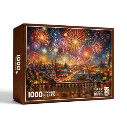 Fireworks Tribute 1000 Piece Jigsaw Puzzle Toppie