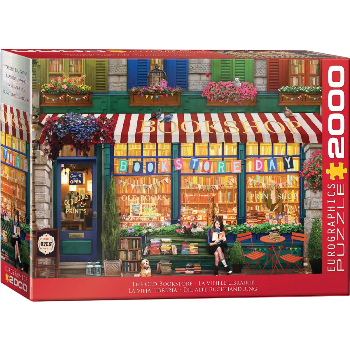 The Old Bookstore 2000 Piece Puzzle