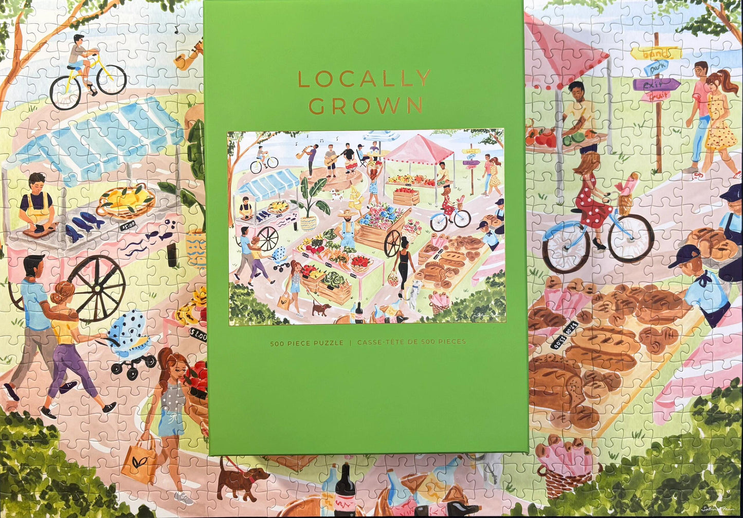 Hobbry Locally Grown 500 Piece Puzzle