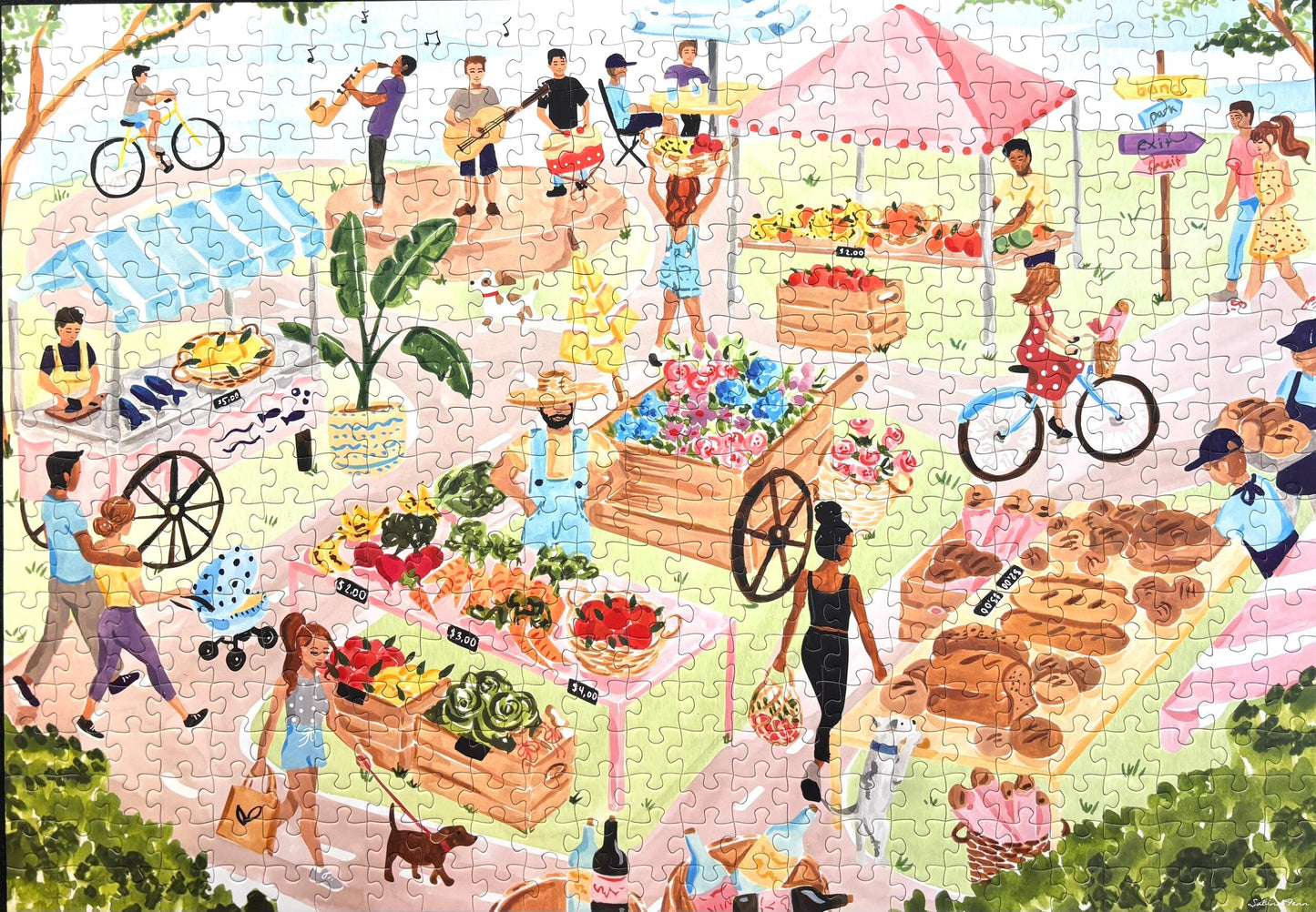 Hobbry Locally Grown 500 Piece Puzzle