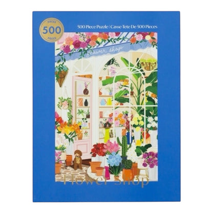 Flower Shop 500 Piece Puzzle