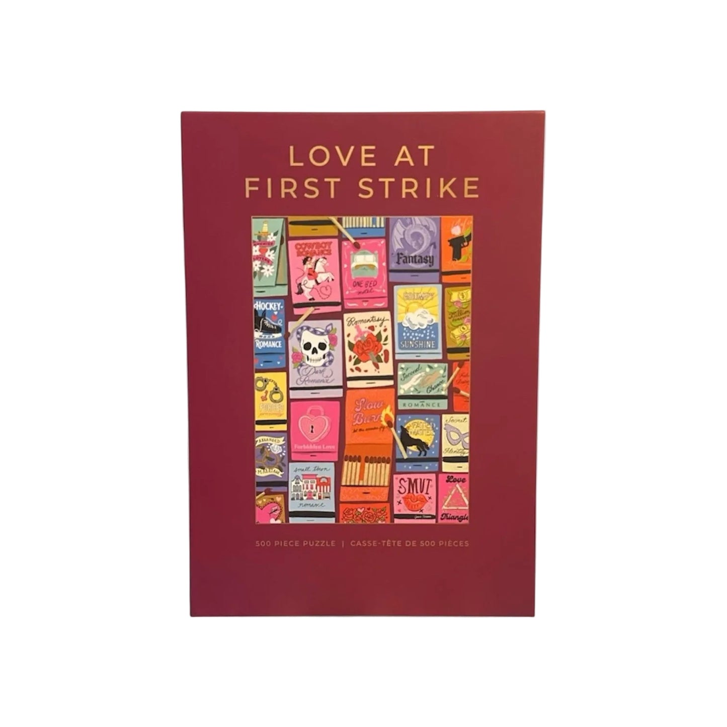 Hobbry Love at First Strike 500 Piece Puzzle ***Damaged Box***