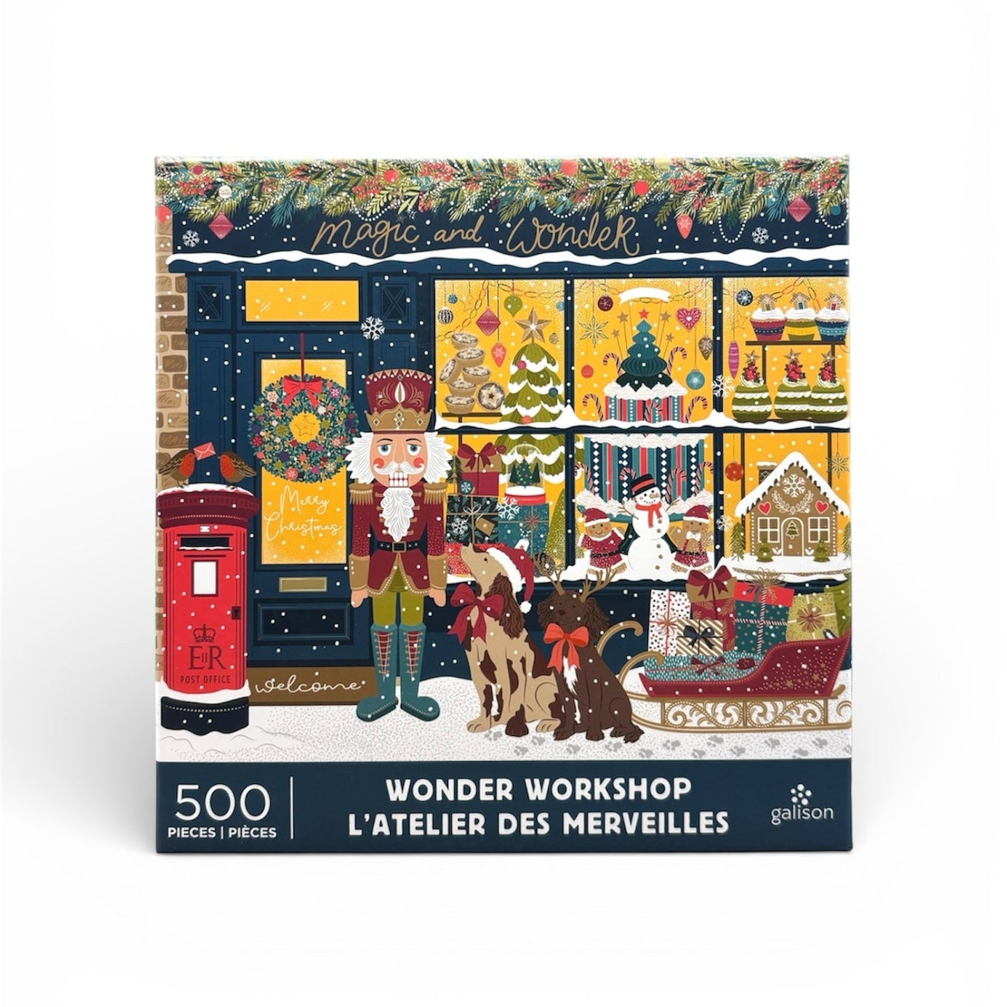 Galison Wonder Workshop 500 Piece Puzzle