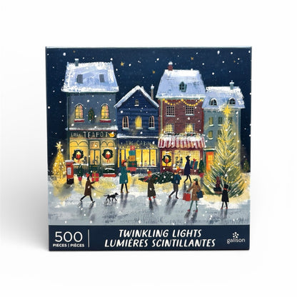 Galison Twinkling Lights 500 Piece Puzzle