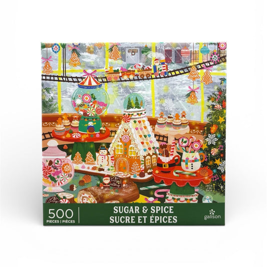 Galison Sugar & Spice 500 Piece Puzzle