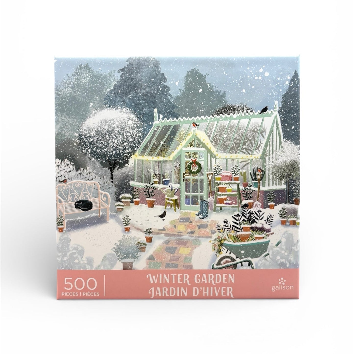 Galison Winter Garden 500 Piece Puzzle
