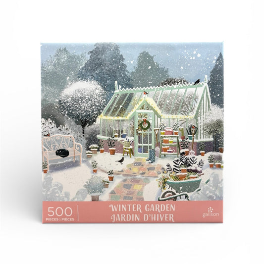 Galison Winter Garden 500 Piece Puzzle