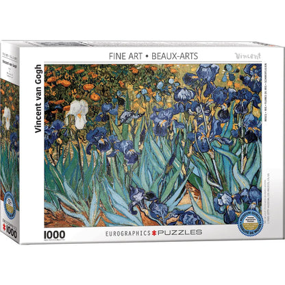Irises 1000 Piece Puzzle