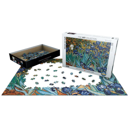 Irises 1000 Piece Puzzle