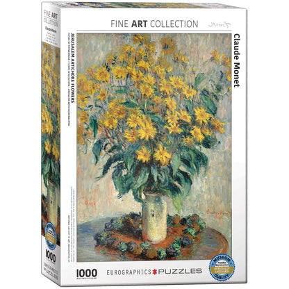 Jerusalem Artichoke Flowers 1000 Piece Puzzle
