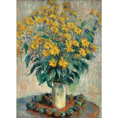 Jerusalem Artichoke Flowers 1000 Piece Puzzle