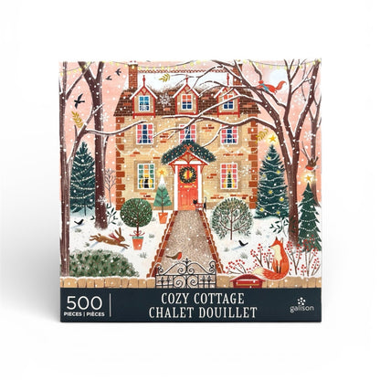 Galison Cozy Cottage 500 Piece Puzzle