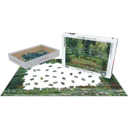 The Japanese Footbridge 1000 Piece Puzzle
