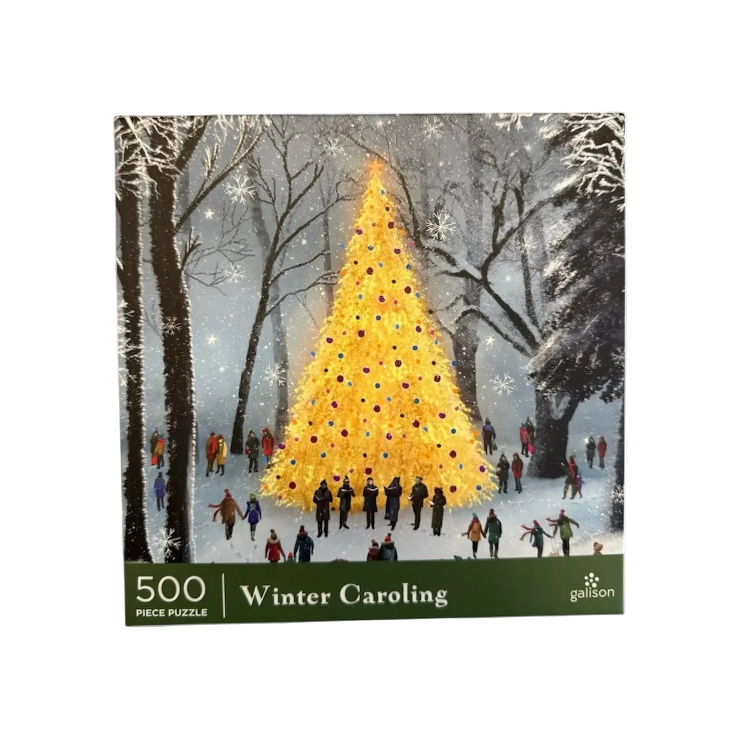 Galison Winter Caroling 500 Piece Puzzle