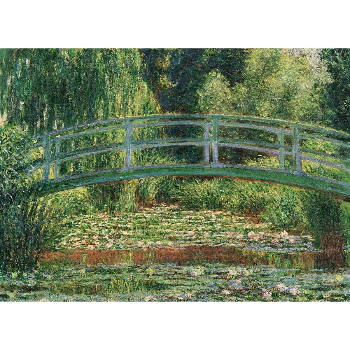 The Japanese Footbridge 1000 Piece Puzzle