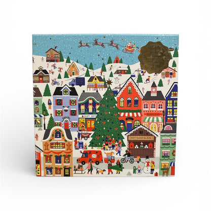 Galison Merryville 500 Piece Foil Jigsaw Puzzle