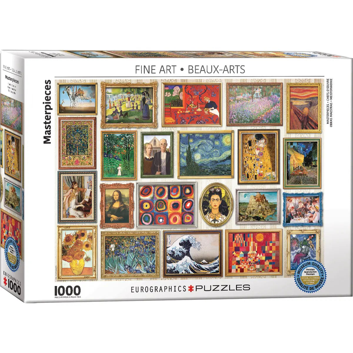 Masterpieces 1000 Piece Puzzle