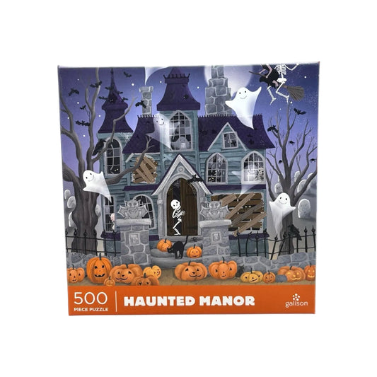 Galison Haunted Manor 500 Piece Puzzle