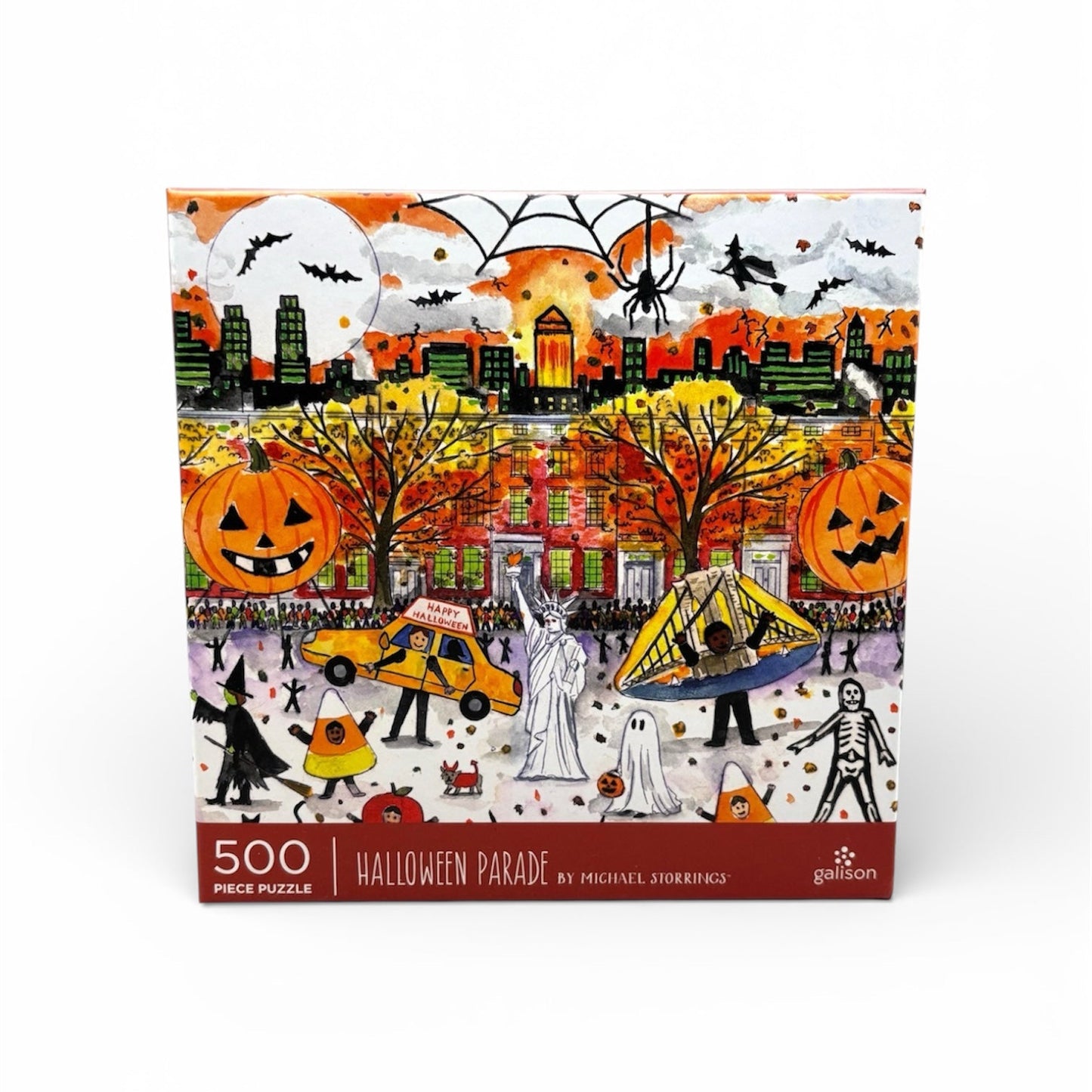 Galison Halloween Parade 500 Piece Puzzle