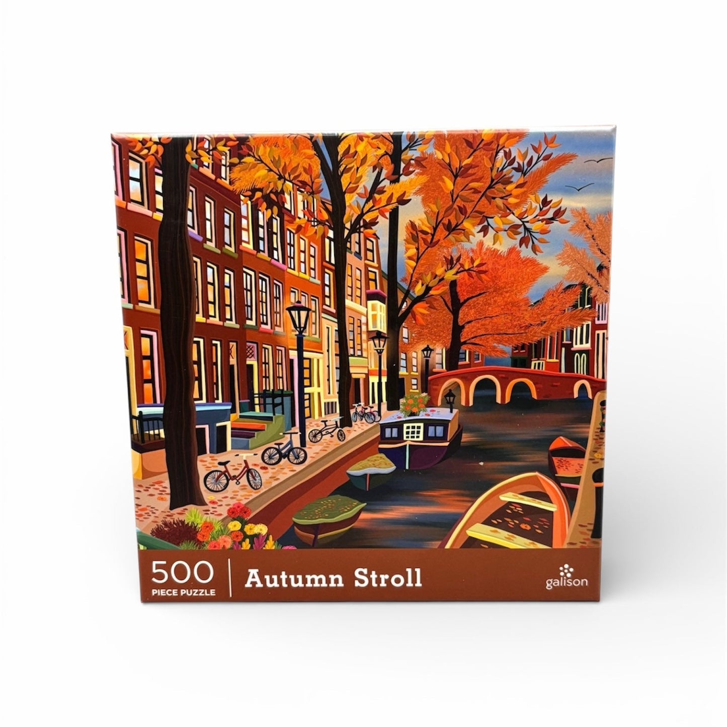 Galison Autumn Stroll 500 Piece Puzzle