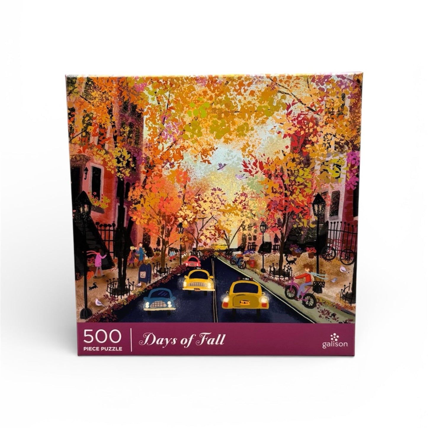 Galison Days of Fall 500 Piece Puzzle
