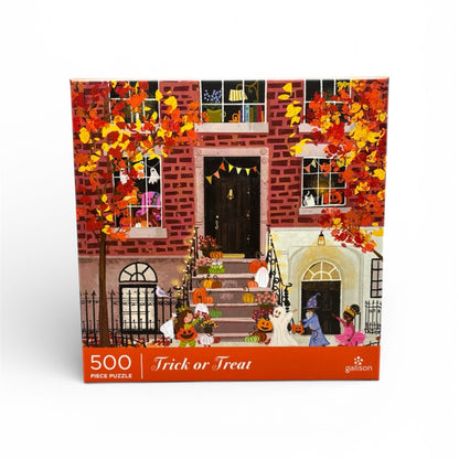 Galison Trick or Treat 500 Piece Puzzle