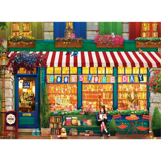 The Old Bookstore 1000 Piece Puzzle