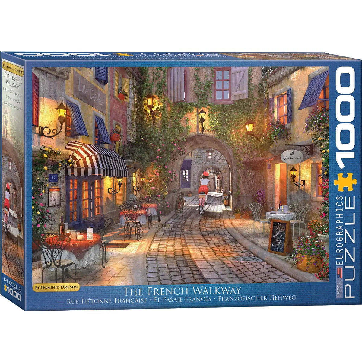 The French Walkway 1000 Piece Puzzle