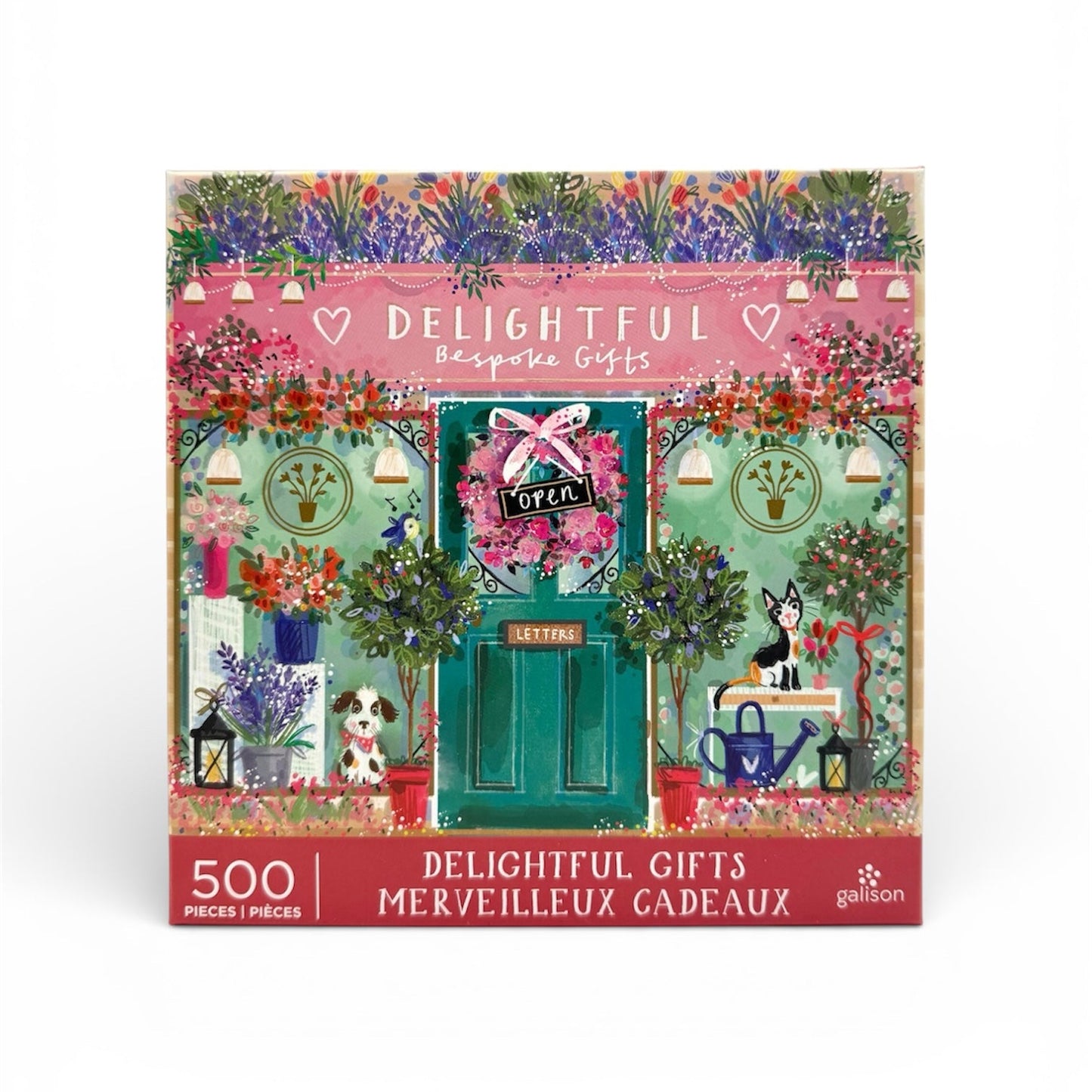 Galison Delightful Gifts 500 Piece Puzzle