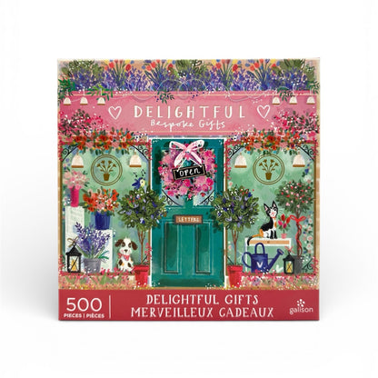 Galison Delightful Gifts 500 Piece Puzzle Galison