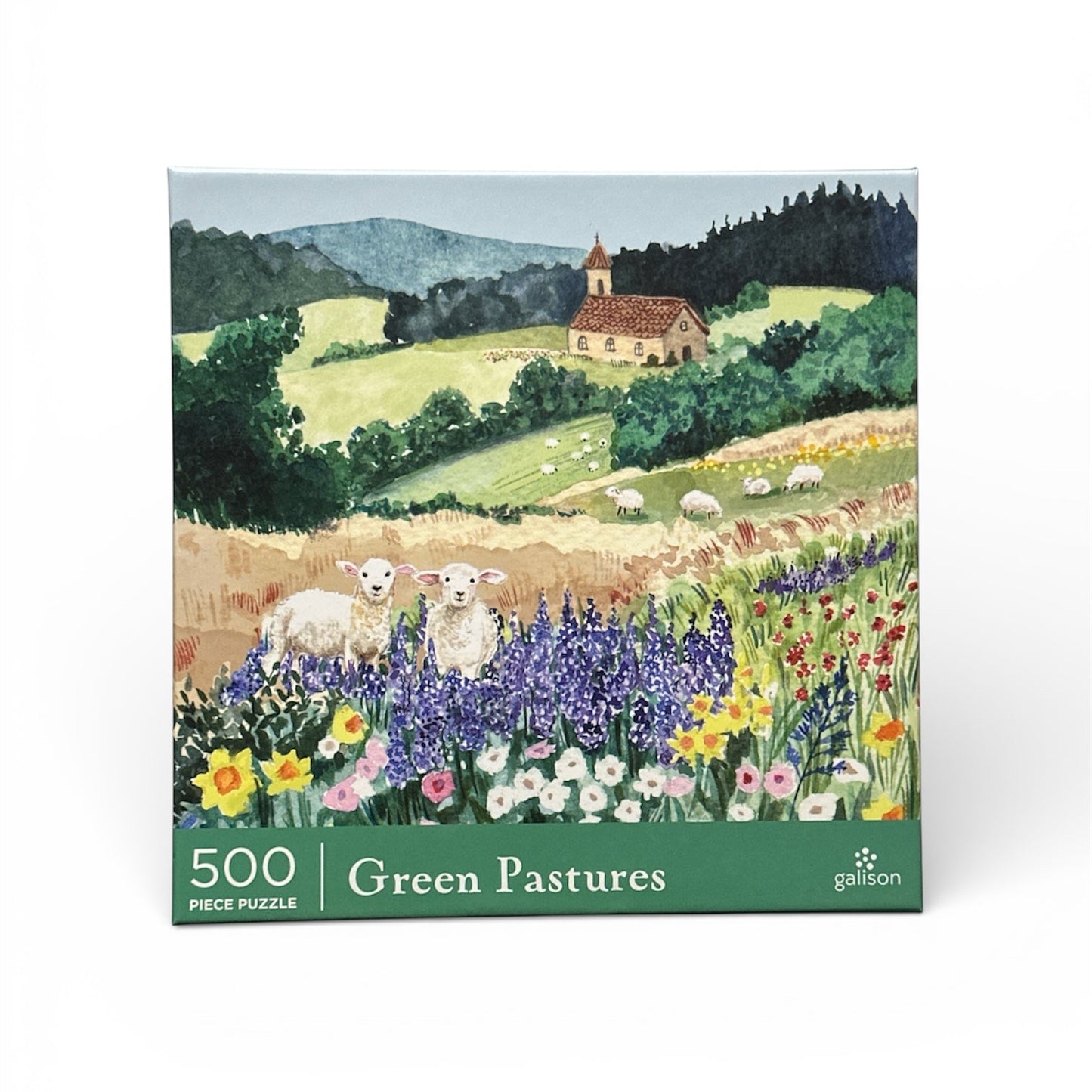Galison Green Pastures 500 Piece Puzzle