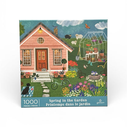 Galison Spring Garden 1000 Jigsaw Puzzle Galison