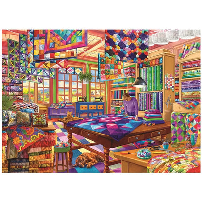 The Quilt Workshop 1000 Piece Puzzle