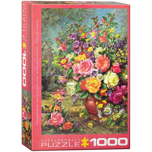Flowers Bouquet 1000 Piece Puzzle